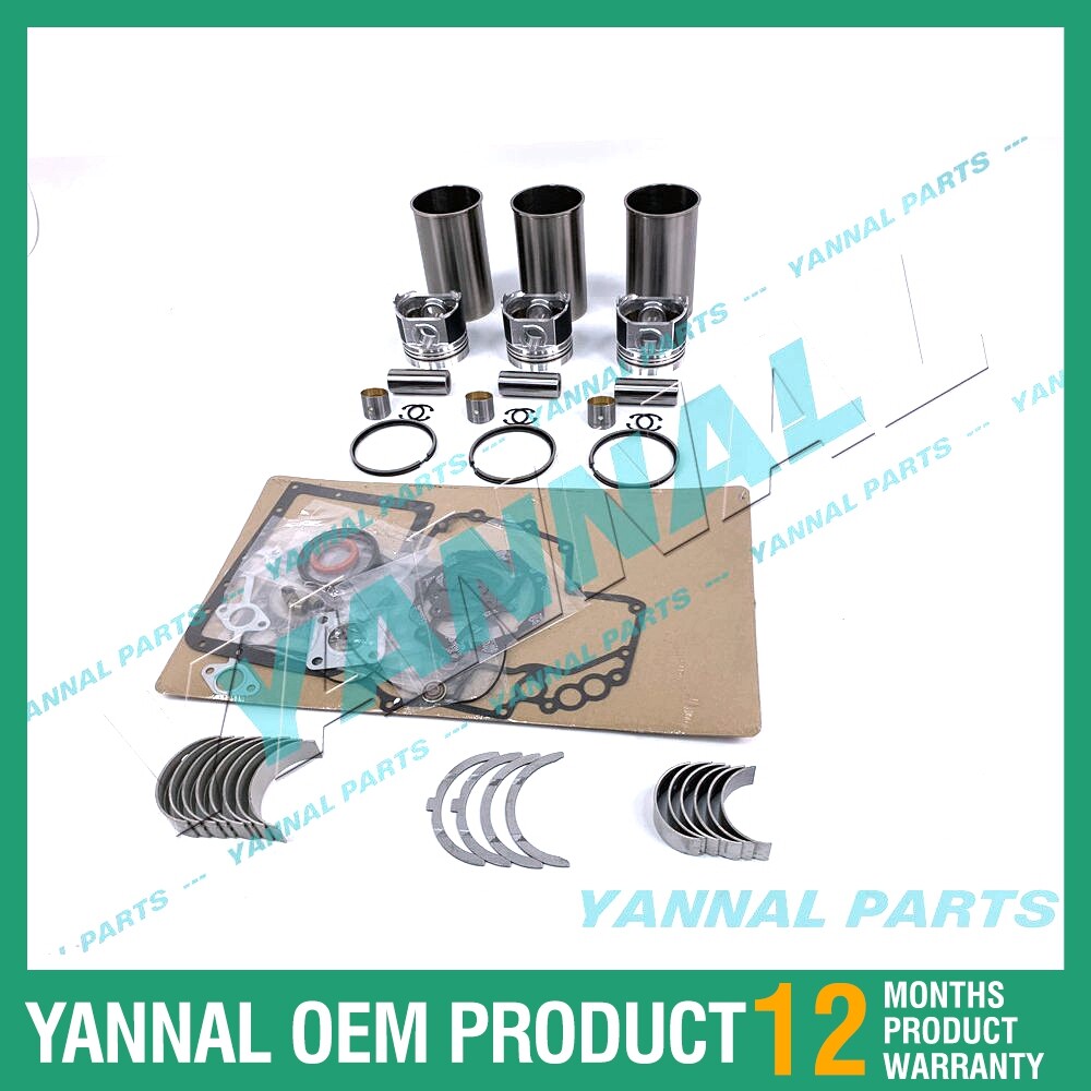 K3G Overhaul and Reconstruction Kit with Full Washer Bearing Kit for Mitsubishi Engines