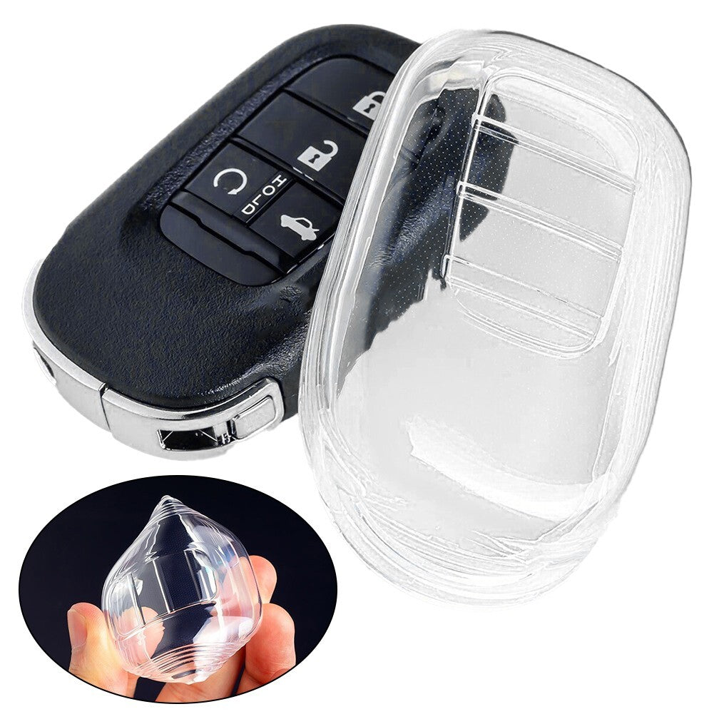 For 2023-2024 Transparent Clear Car Key Fob Cover Case Holder-Accessories