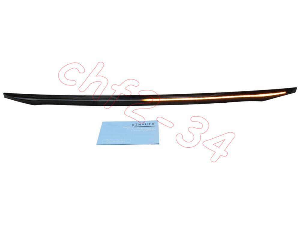 Fit for mercedes E-class w213 Smoke Black Rear Door Trunk LED Tail Light Cover