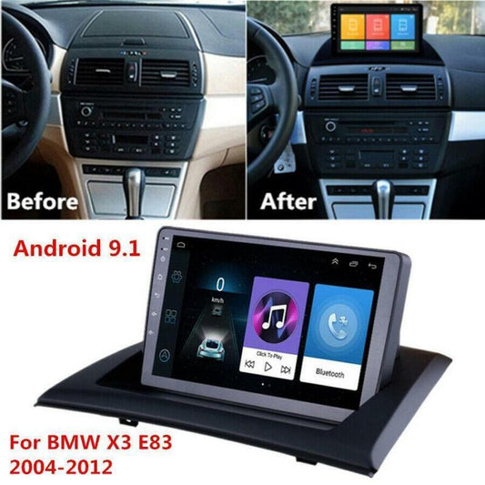 9 Radio Android 9.1 for BMW X3 E83 2004-2012 Stereo MP5 GPS Navigation 2GB+32GB