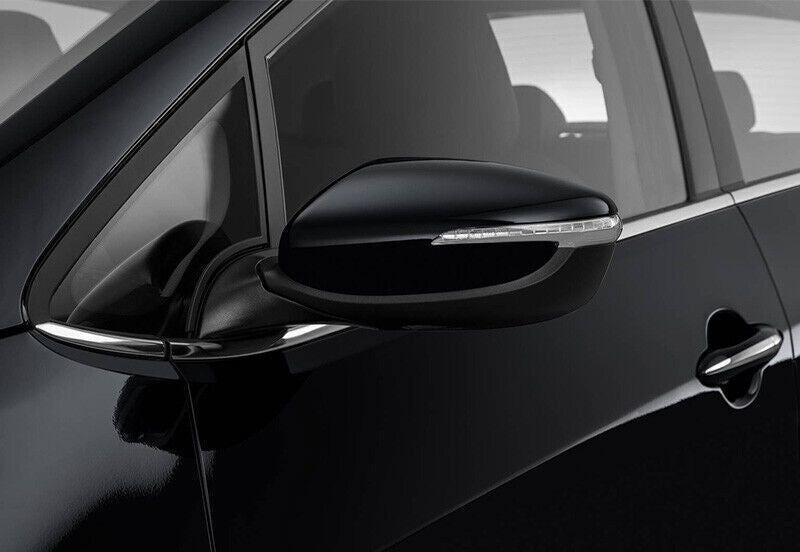 Fit for Kia Forte K3 2014-18 ABS Chrome Door Side Rear View Mirror Cover Trim 2X