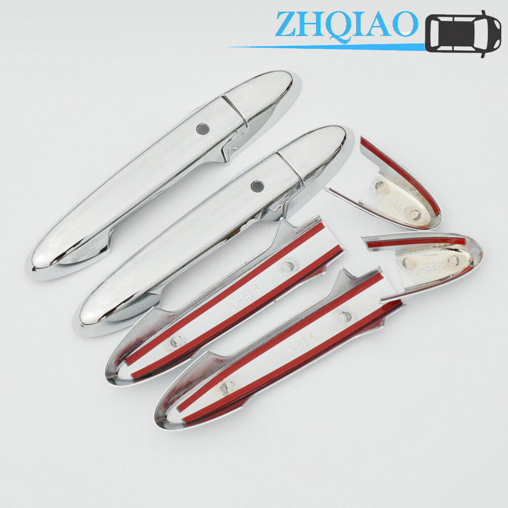 4Pcs Chrome Door Handle Cover for Smart Fits Vezel City Gienia FIT XRV HRV 2016-2018