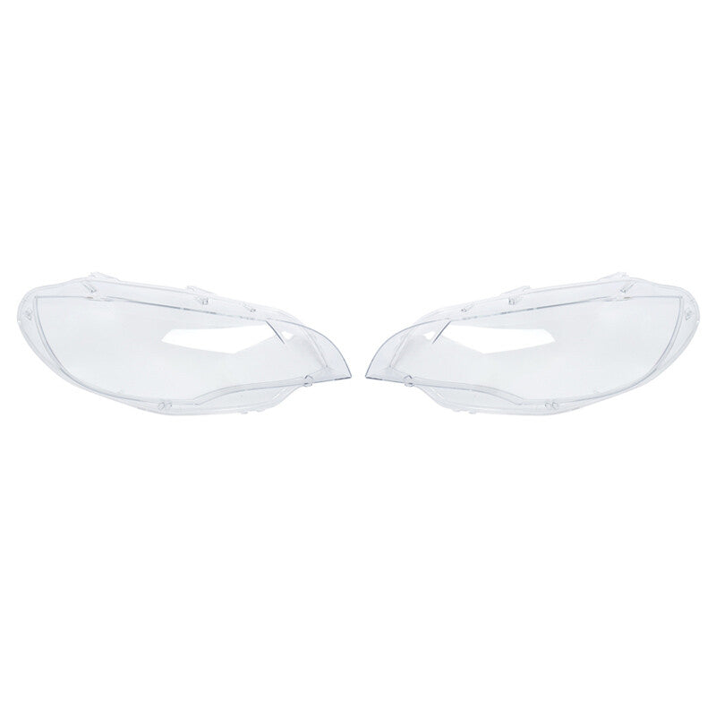 2pcs Front Headlight Cover Lampshade Lens for BMW E71 X6 2008-2014 Headlamp Cap