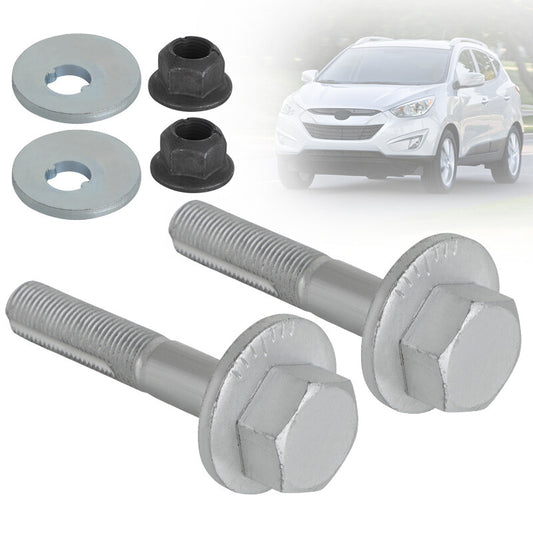 2x Rear Suspension Lateral Arm Adjust Bolts for Hyundai i40, ix35 Sonata for Tucson