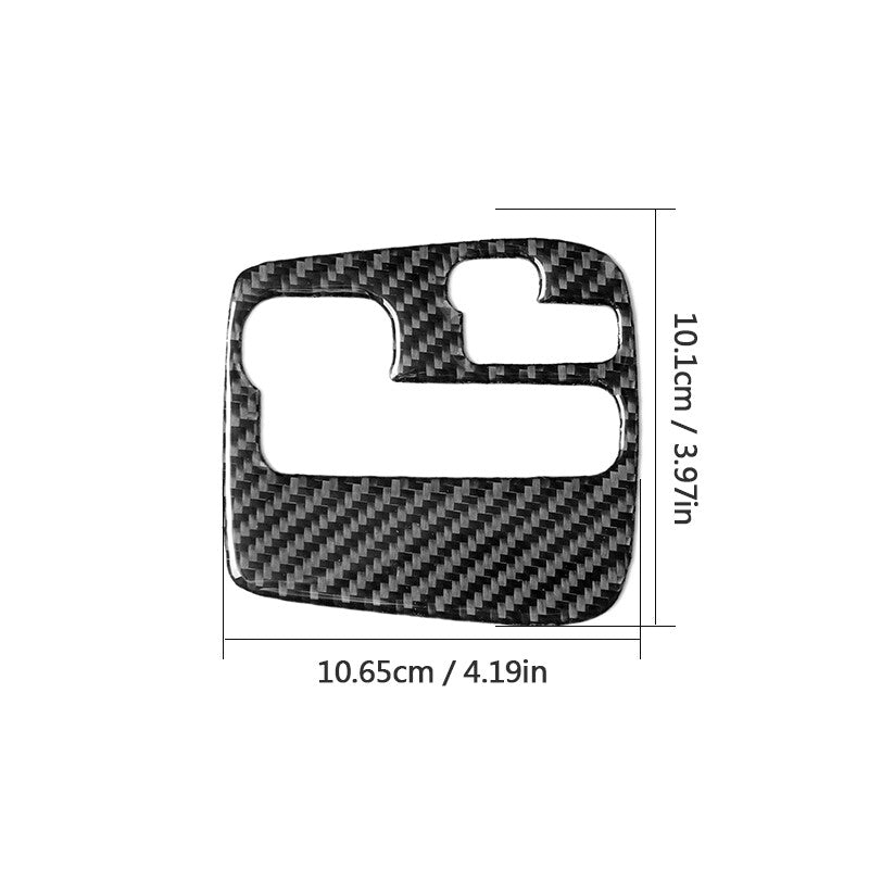 Carbon fiber AT gear shift cover trim for Porsche for Cayenne Sport 2003 - 2010