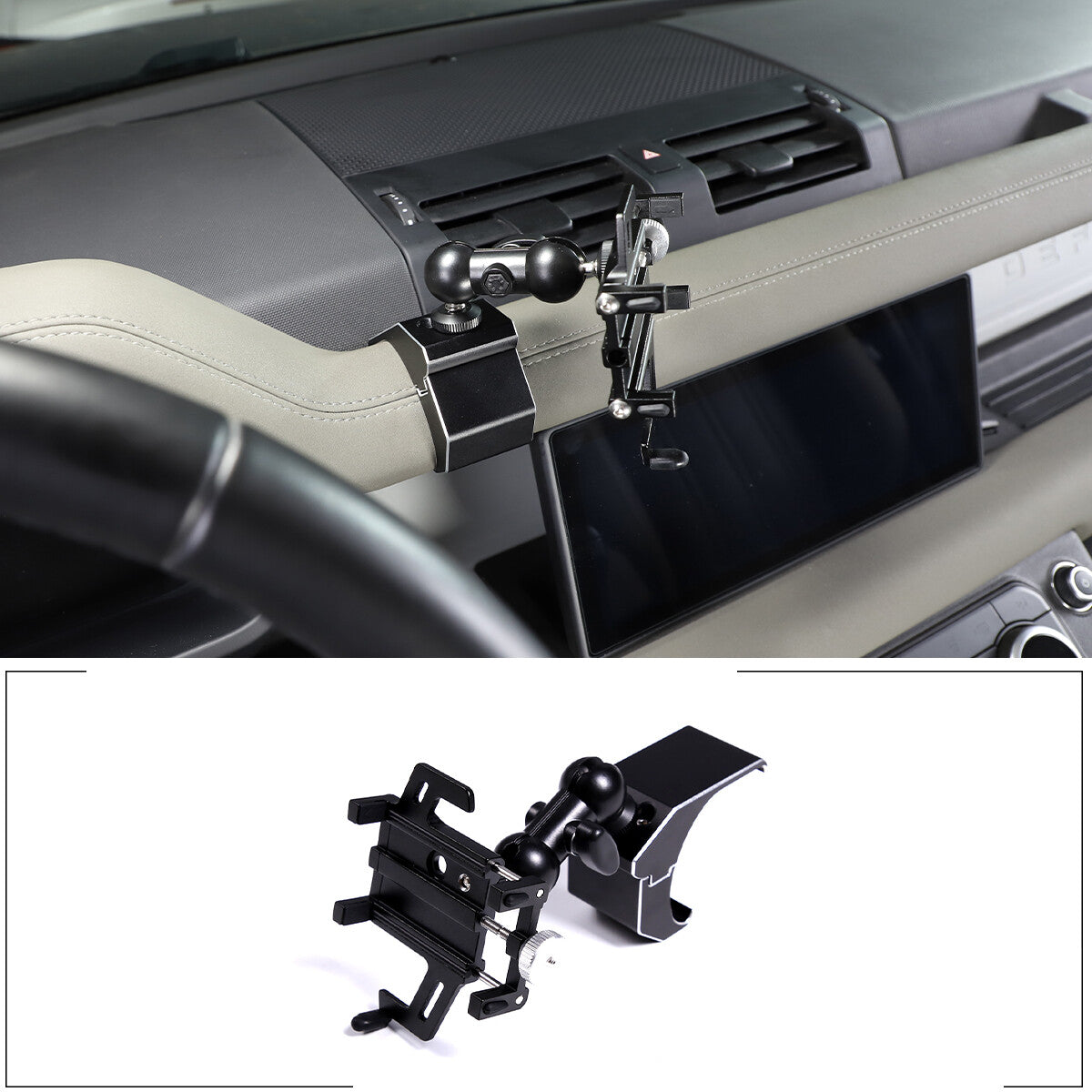Carbon steel front fog light cover trim for Toyota FJ Cruiser 2007 - 2021