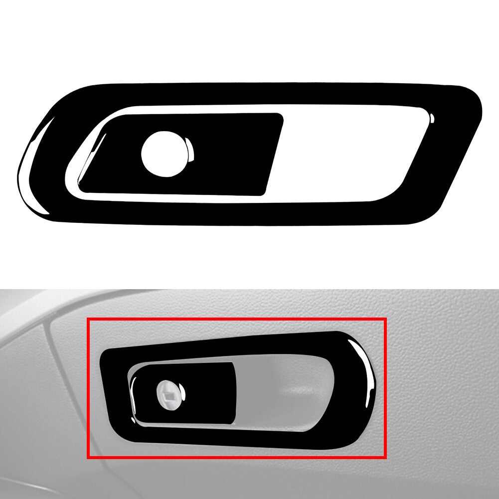 Copilot Glove Box Switch Handle Panel Cover Trim for Audi A4 B9 A5