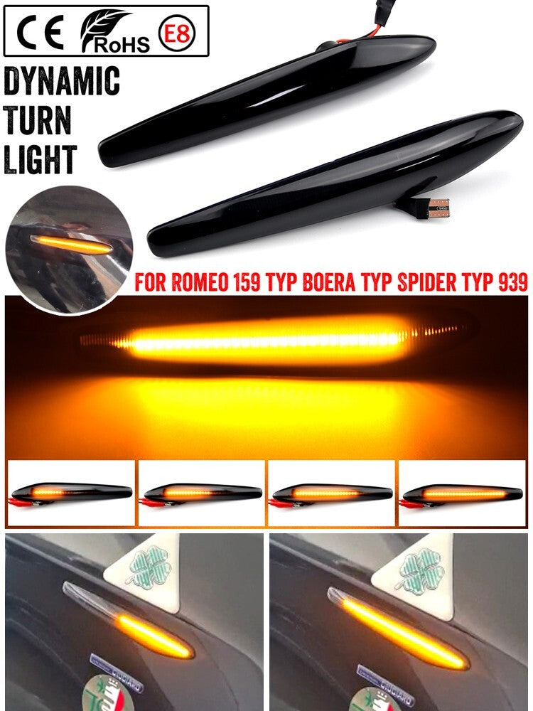 LED Dynamic Side Marker Turn Light for Alfa Romeo for Alfa Romeo 159 typ 939