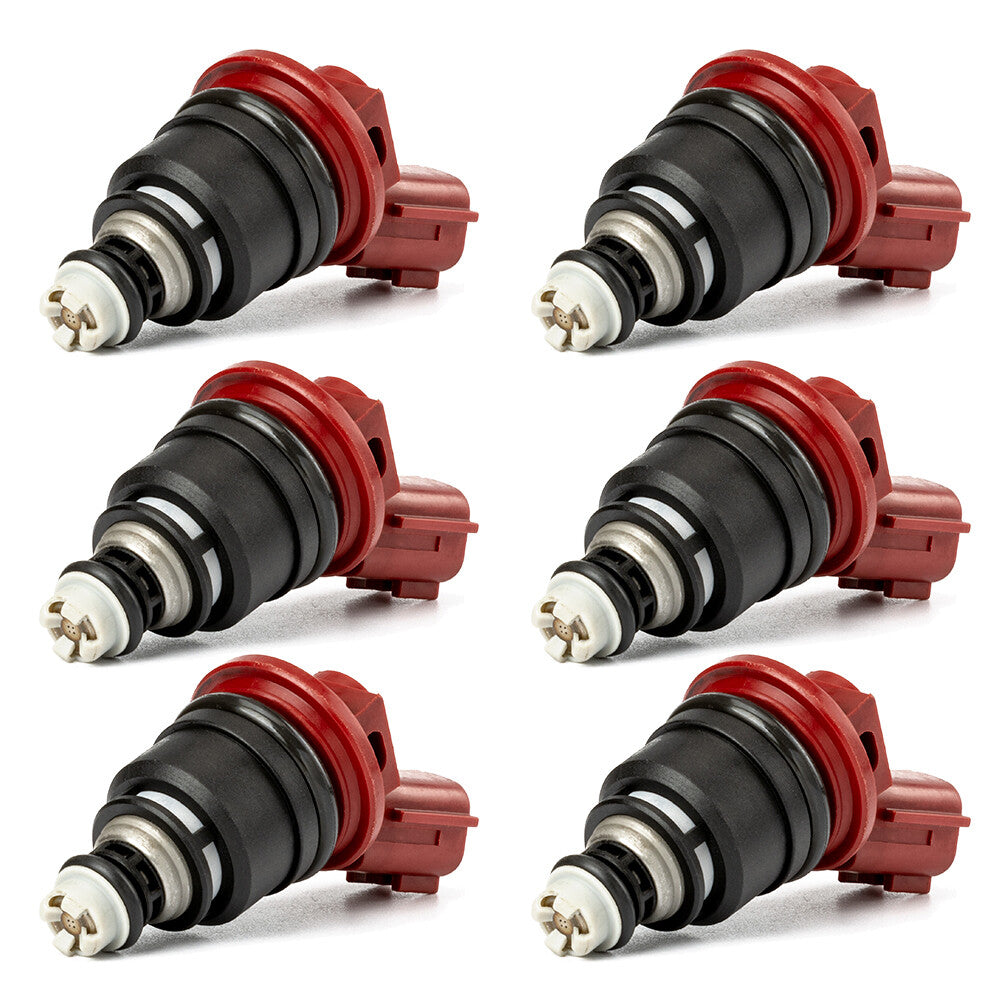 6PCS Fuel Injector Fit for Infiniti I30 96-99 for Nissan Maxima 92-99 1660096E01 F8