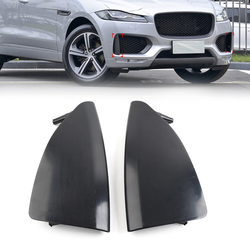 Front Bumper Fog Light Lamp Grille Grid Molding Panel for Jaguar F-Pace 16-2020