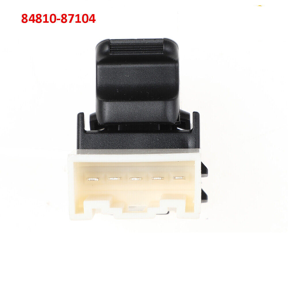 for Daihatsu Sirion BLACK 84810-87104 NEW Car Passenger Side Power Window Switch