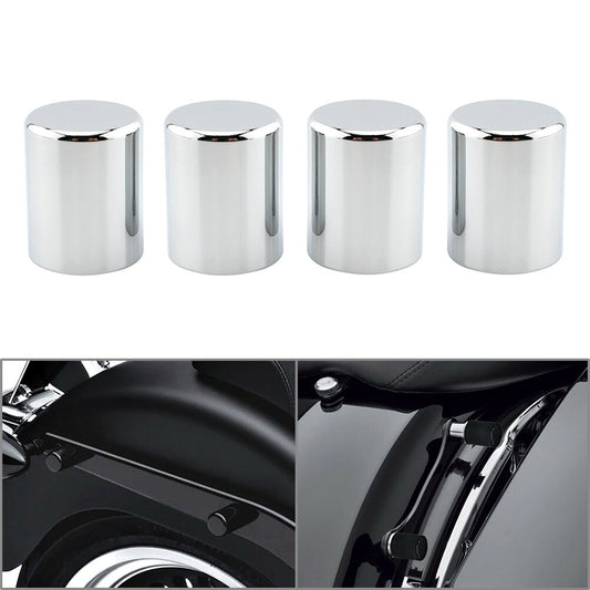 4pcs Docking Hardware Point Cover for Harley Sportster Touring Road King Dyna