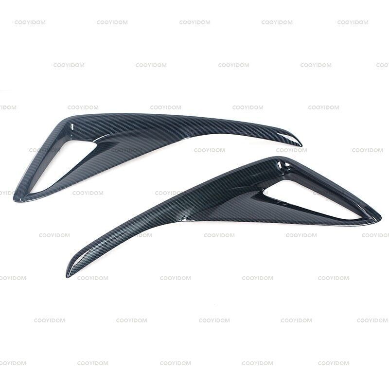 for Toyota C-HR CHR 2018-2022 Carbon Fiber Rear Fog Lamp Bumper Light Cover Trim
