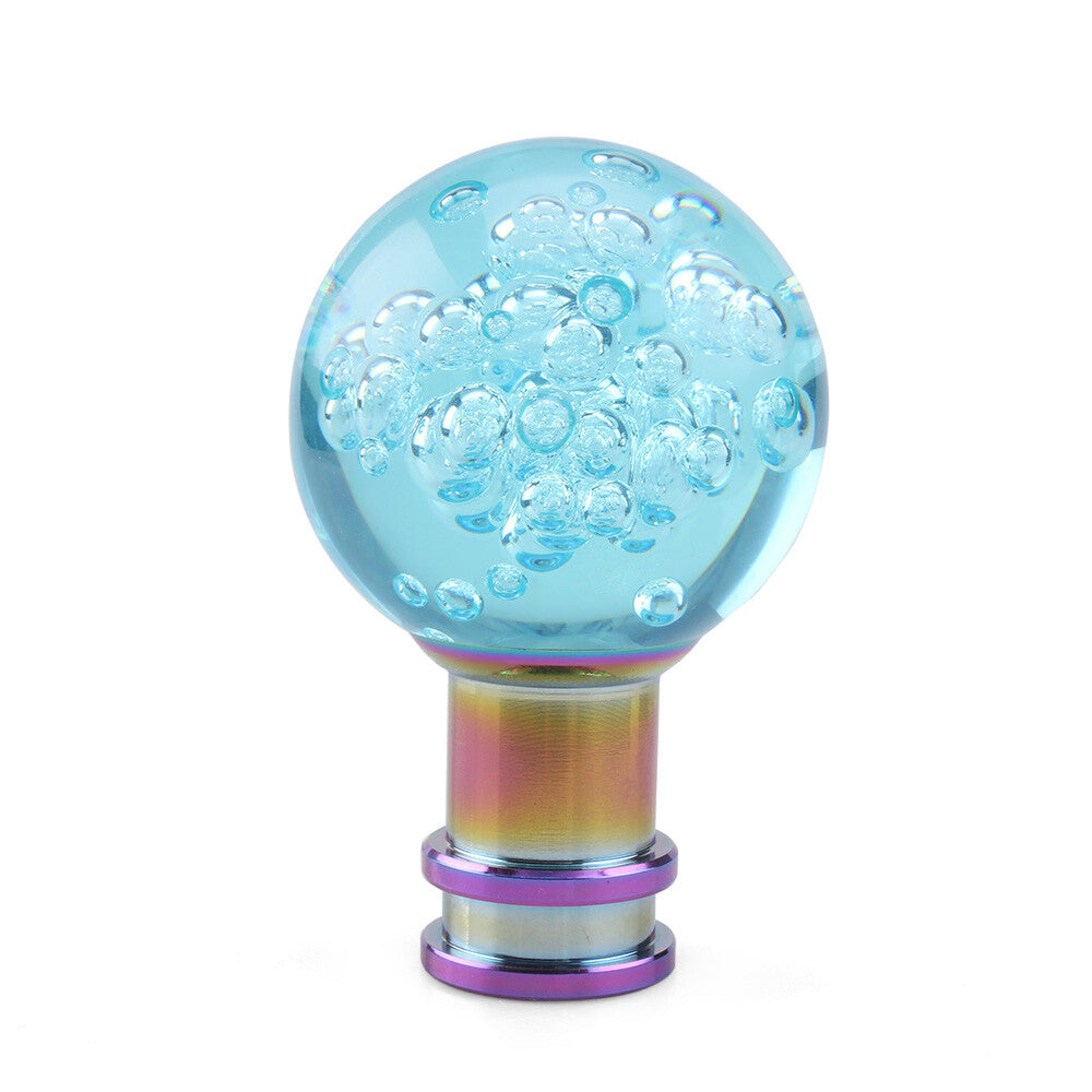 Shift Knob Ball Manual Transmission Gear Shift Knob Crystal Bubbles Acylic 33mm