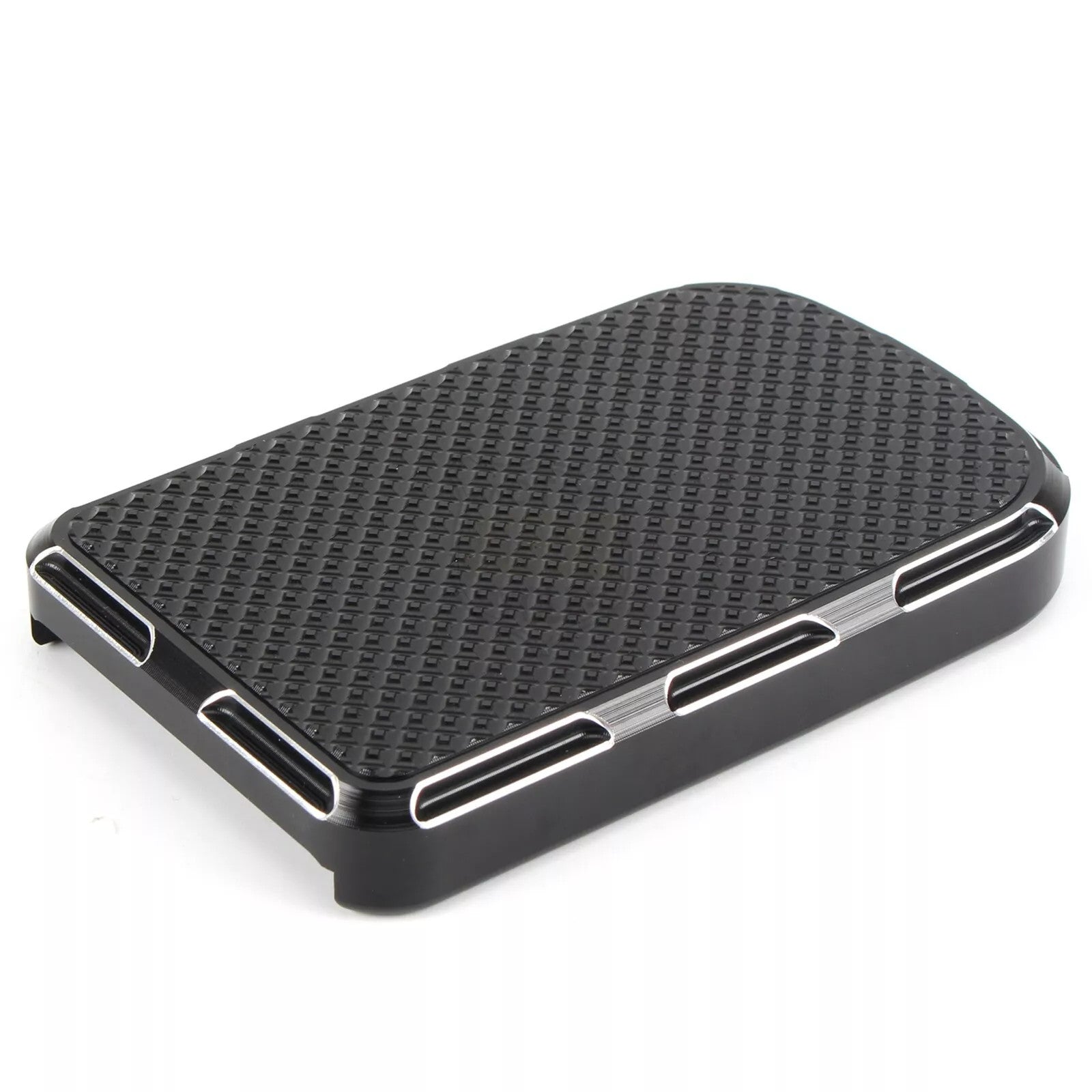 Billet Brake Pedal Pad Cover Fit for Harley Softail FL Touring Trike Dyna FLD