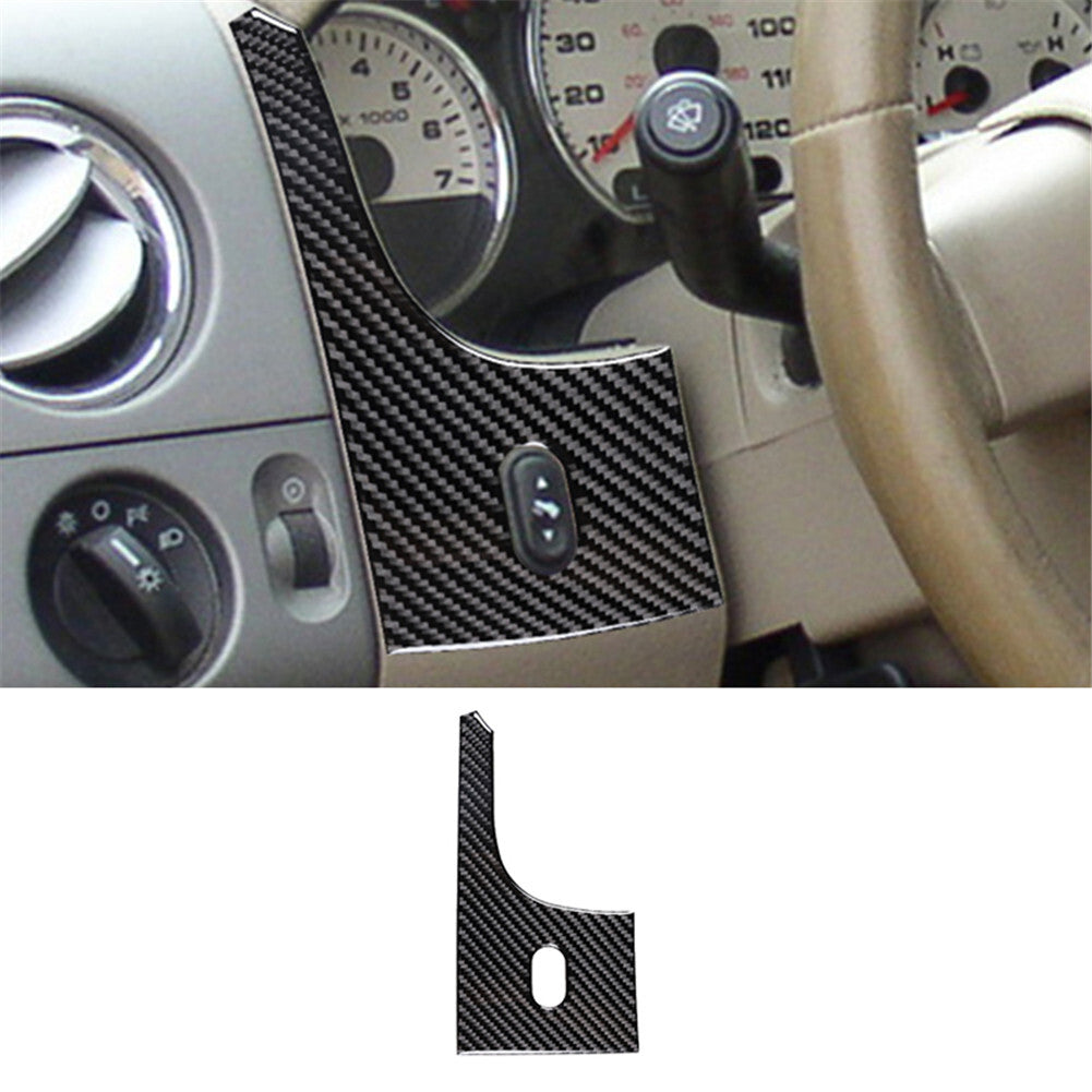 Carbon Fiber Interior Left Of Speedometer Cover Trim for Ford F-150 FX4 2004-08