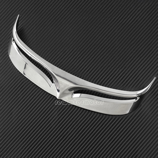 Chrome Rear Trailing Edge Fender Tip Fit for Harley Fatboy FLSTF 07-17 FLSTFB 10