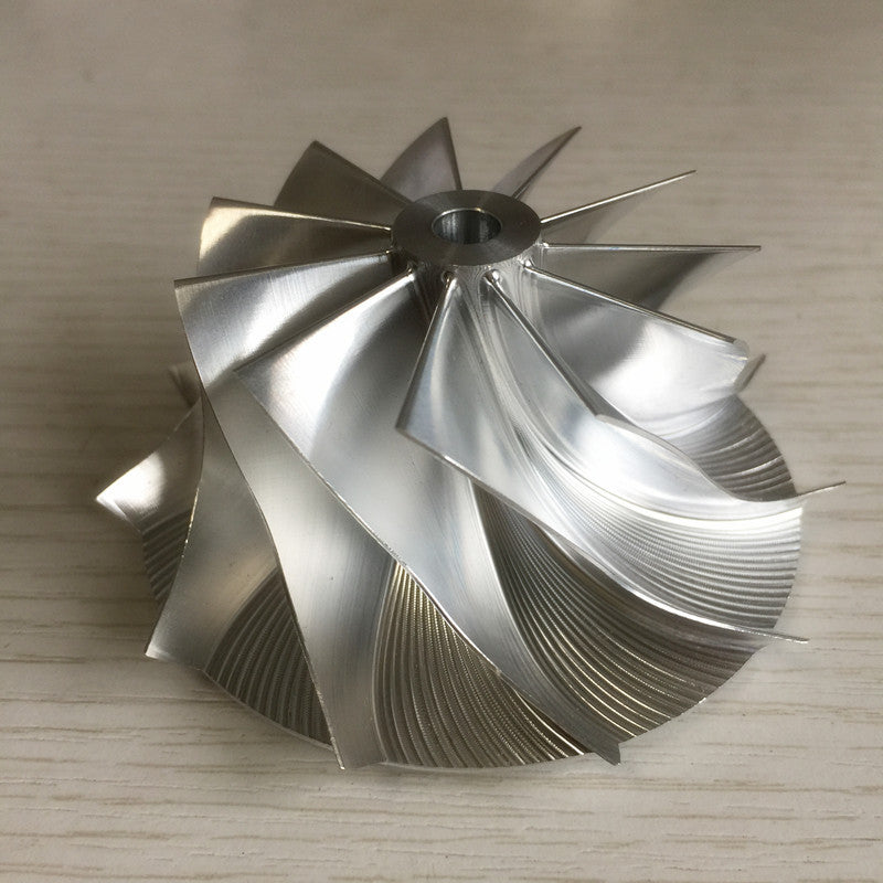 TD05H 56.24/75.00mm 11+0 Blade Performance Blank Compressor Wheel Under-Engine Blade