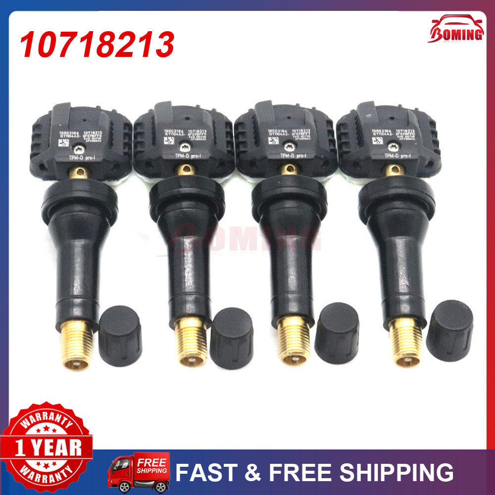 4Pcs TPMS Tire Pressure Sensor 10718213 for MG HS MG5 MG6 One eHS eMG6 2020-2024