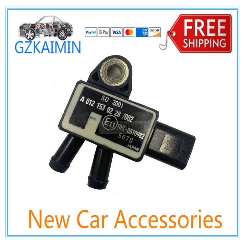 Differential pressure sensor A0121530228 (0121530228) is suitable for Mercedes-Benz exhaust systems.