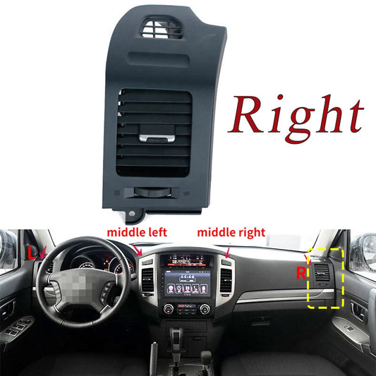 The right-hand grip with built-in ventilation socket is compatible with for Mitsubishi Pajero Montero V87 V93 2007-2022.