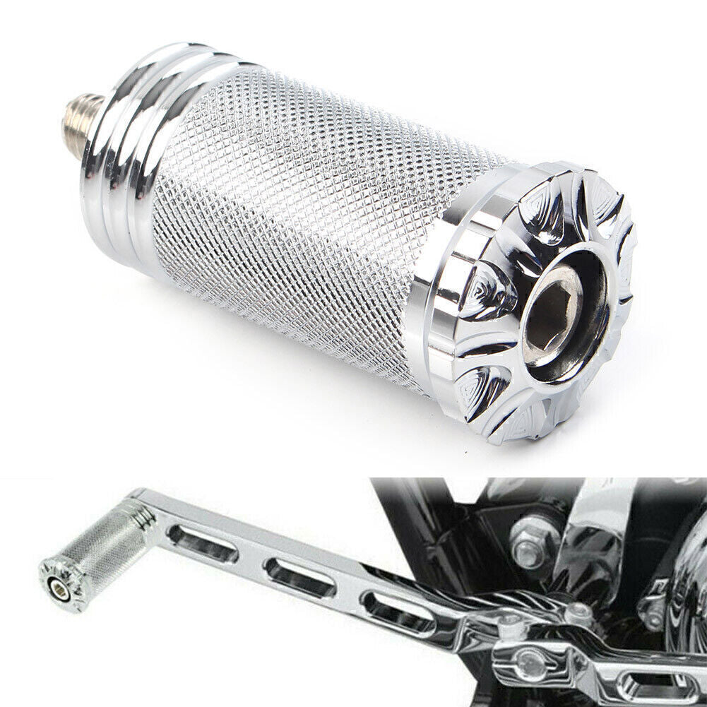 Fit for Harley Sportster XL Softail Touring Dyna Shift Gear Lever Shifter Peg Silver
