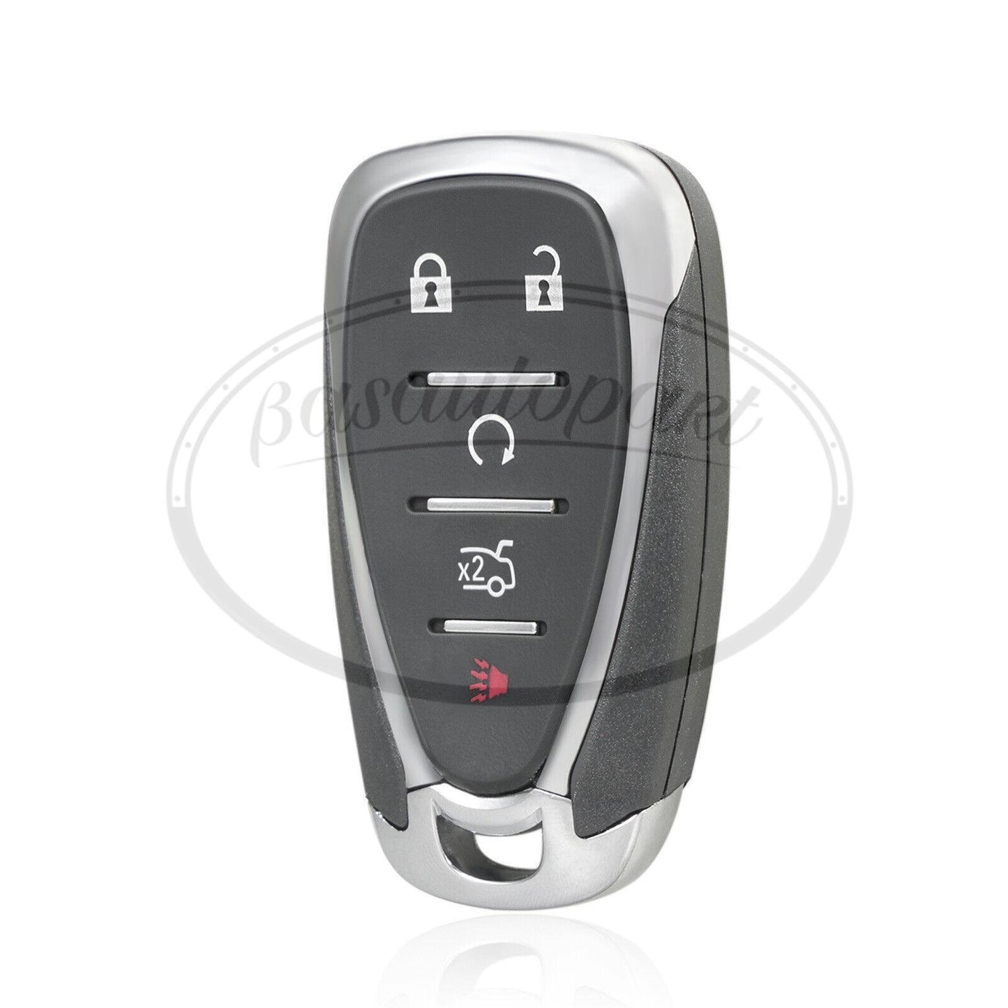 5-Button Key Fob Shell Case Cover for Chevy Malibu 2017 2016 2018 2019 2020-2021
