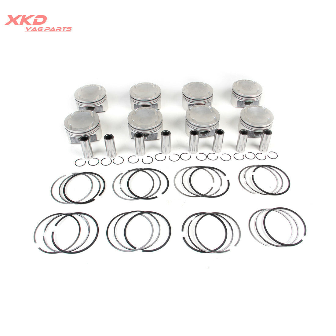 4.0T PistonRing Set Fit for Audi for A8 S8 2015-2017 CTFA DDTA CWUBCRDB