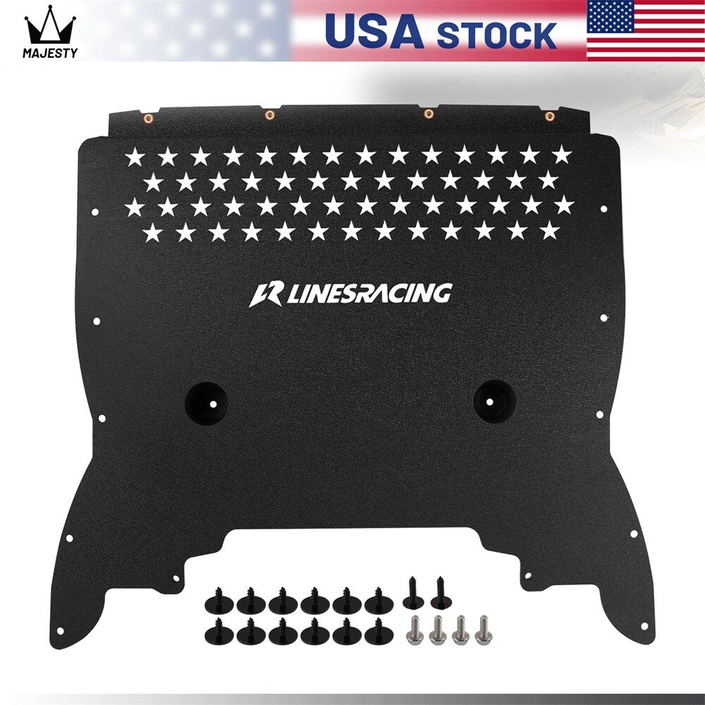 Oil Cooler Skid Plate Underhood Shield for BMW F90 M5/M5 LCI S63 4.4L 2018-2023