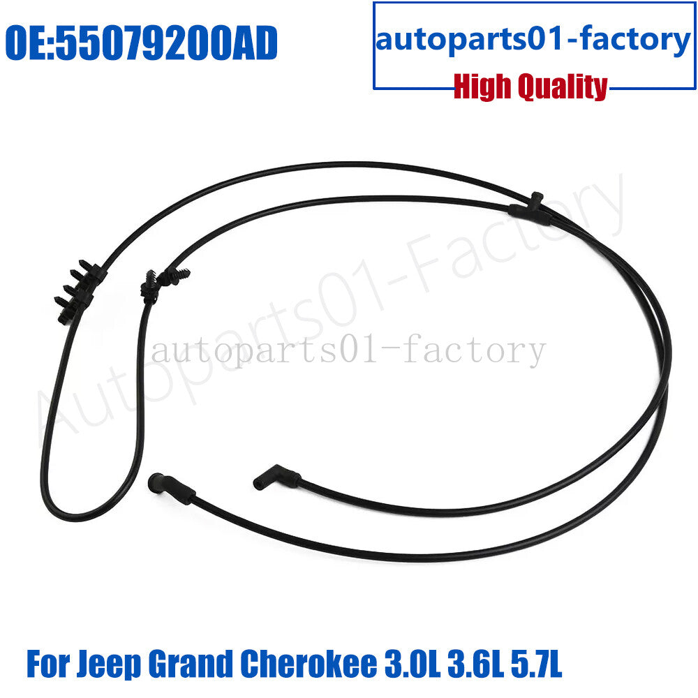 55079200AD Front Windshield Washer Hose for Jeep Grand Cherokee 3.0L 3.6L 5.7L