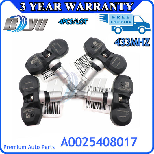 A0025408017 TPMS Tire Pressure Monitoring Sensor 433MHz, suitable for Mercedes C219 X164 W211