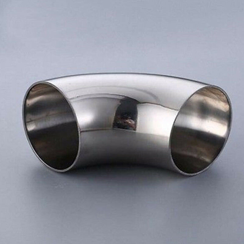 2 Inch/51mm Stainless Steel Car 90¡« Pipe Bend Tube Exhaust Pipe Elbow Fittings
