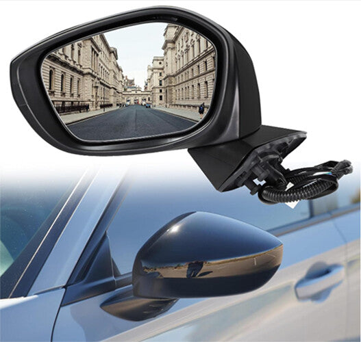 3 Pins Power Adjust Black Mirror Left Driver Side NEW for Honda for Civic 2022 2023