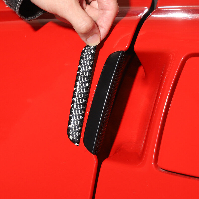ABS carbon fiber A-pillar vent frame trim cover for Corvette C6 2005-2013