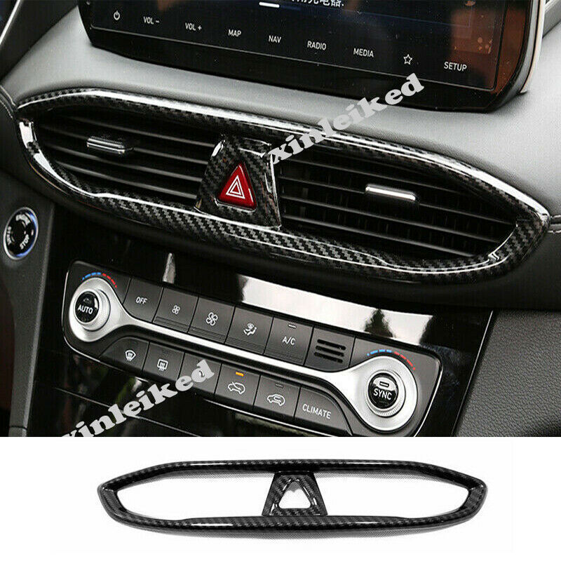for Hyundai Santa Fe ix45 2019-21 Inner Front Middle Air Vent Outlet Cover Trim
