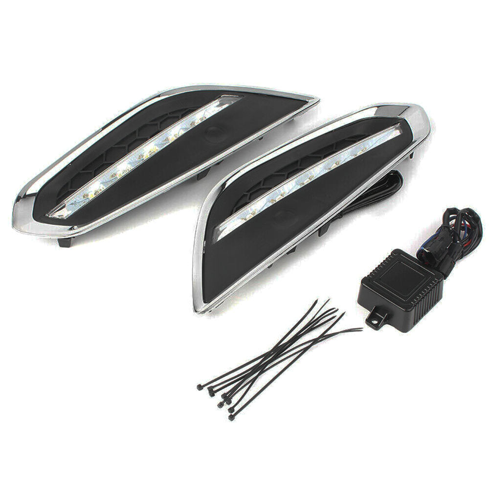 DRL Fog Lamp Front Bumper LED Daytime Running Light for Volvo S60 T5 09-13