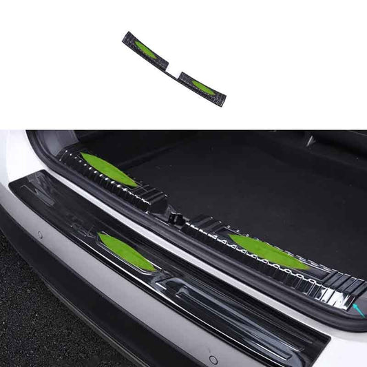 Rear Bumper Protector Guard Trim 2020-2022 Black Inner for Volkswagen T-Cross