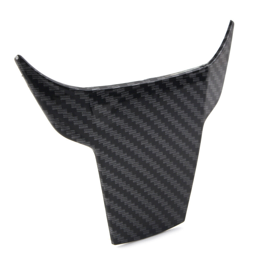 Car Steering Wheel Cover Trim Carbon Fiber Fit for Honda for Civic 10th Gen 2016-2017