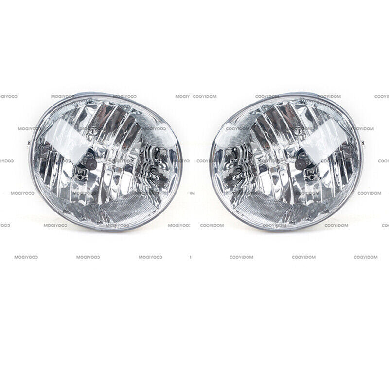 1 Pair for Toyota RAV4 2004-2005 Front Bumper Fog Light clear lens with bulb