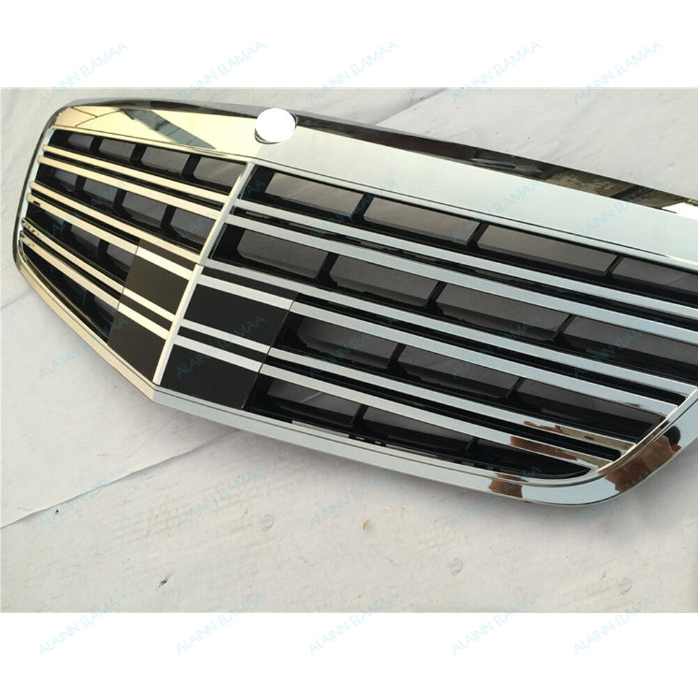 Front Bunper Radiator Grille Fits for Mercedes for Benz S W221 S350 S500 2010-2013