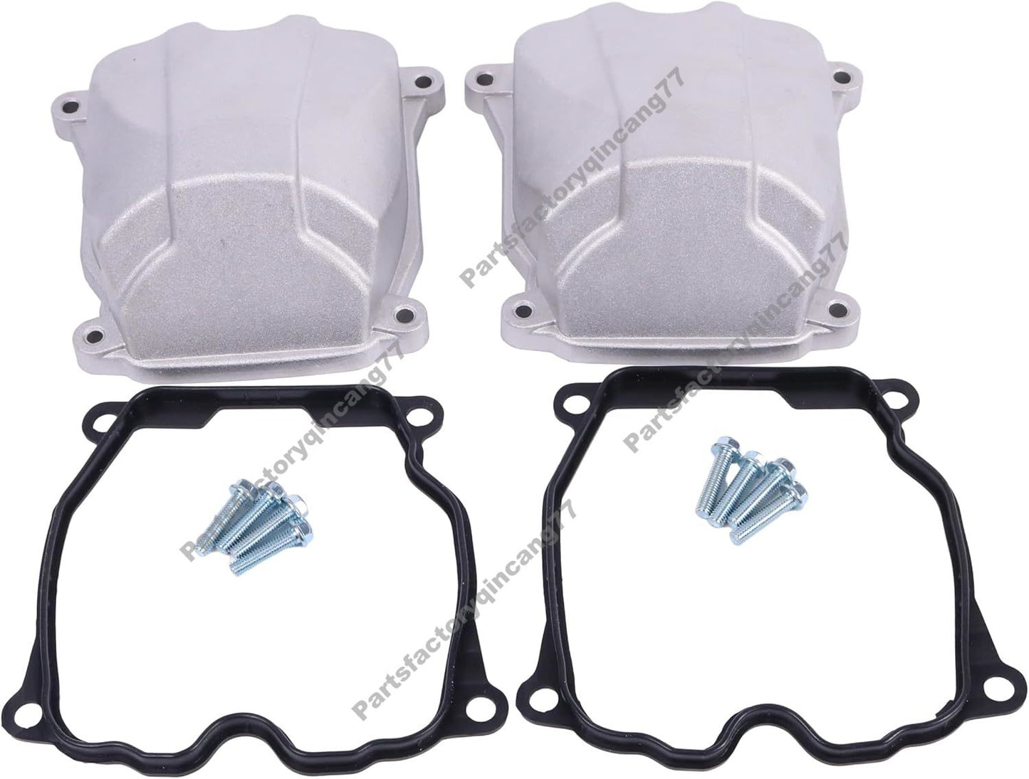 2 Pieces Valve Cover with Gasket  Bolt 420610393 for Can-Am Outlander 400 1000