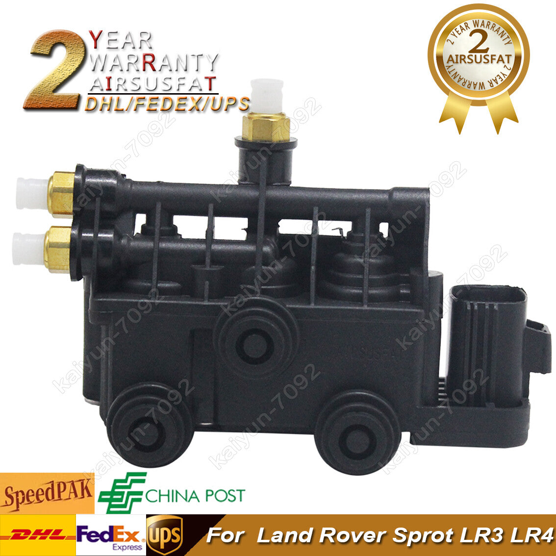 Front / Rear Air Compressor Valve Block for Range Rover Sport LR3 LR4 Discovery