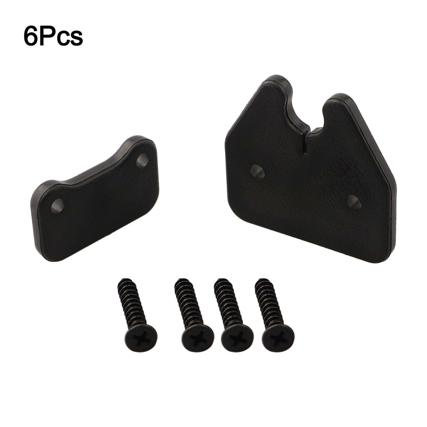 Sleek Design Sun Visor Clips for for DODGE for RAM Trucks 2019 Set Of 6 Black