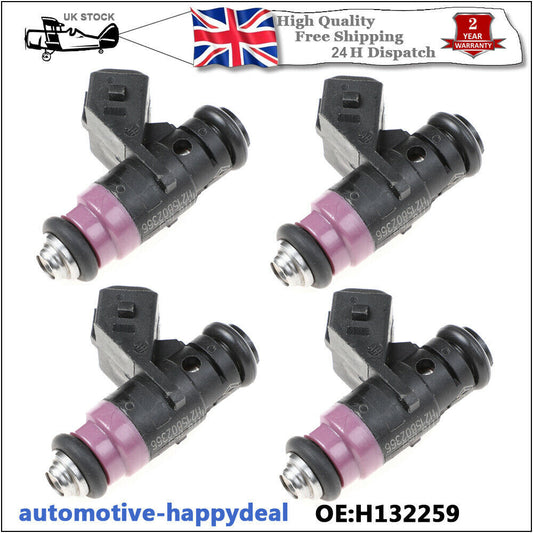 4X for RENAULT CLIO mk3 1.4 MEGANE mk2 1.6 16v SINGLE PETROL FUEL INJECTOR