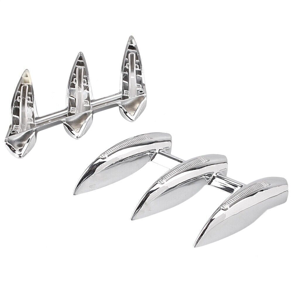 Chrome Fender Fork Tower Accents Set for Honda Goldwing GL1800 2001-2011 2002 03