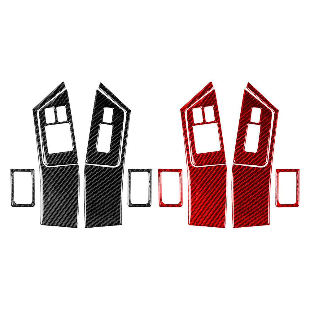 LHD Interior Door Window Lift Switch Button Panel Cover Trim FIT for Nissan GTR R35