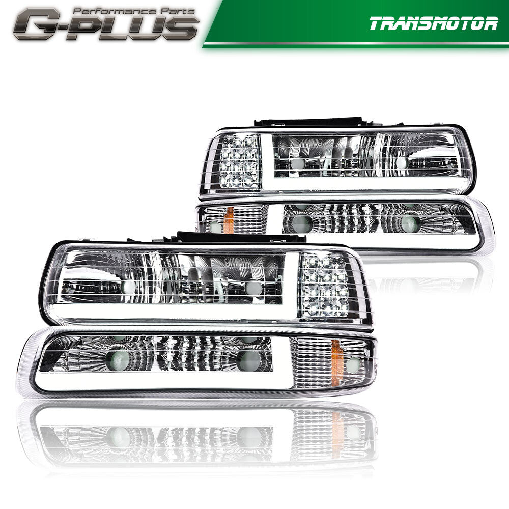LED DRL, Tianliang+, Luminous 99-02, for Chevrolet SILVERADO 00-06, Tahoe