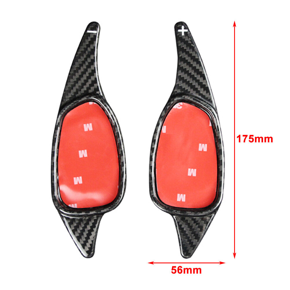 for Audi A5 S3 S4 S5 S6 SQ5 RS3 RS4 Carbon Fiber Steering Wheel Shift Paddle