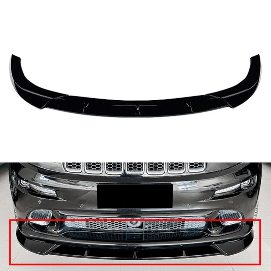 Front Bumper Lip Spoiler Splitter for Jeep Grand Cherokee SRT SRT8 2012-2016 Car