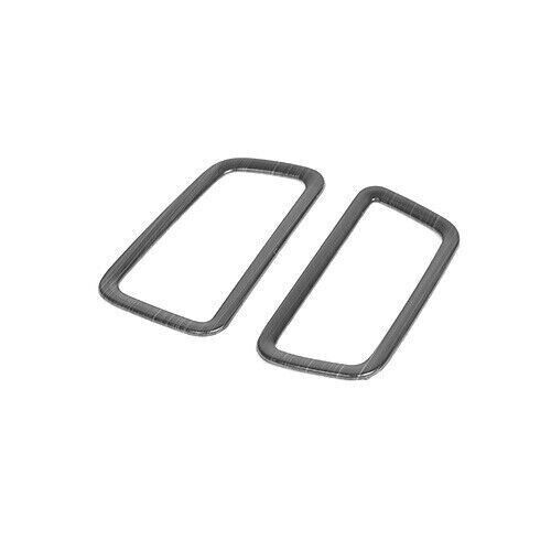 Instrument LR Air Outlet Vent Cover Trim Fit for Kia K5 2021-22 Black Titanium